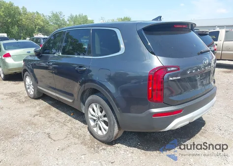 2020 Kia Telluride Lx z USA, uszkodzony, nr VIN 5XYP24HC2LG016035